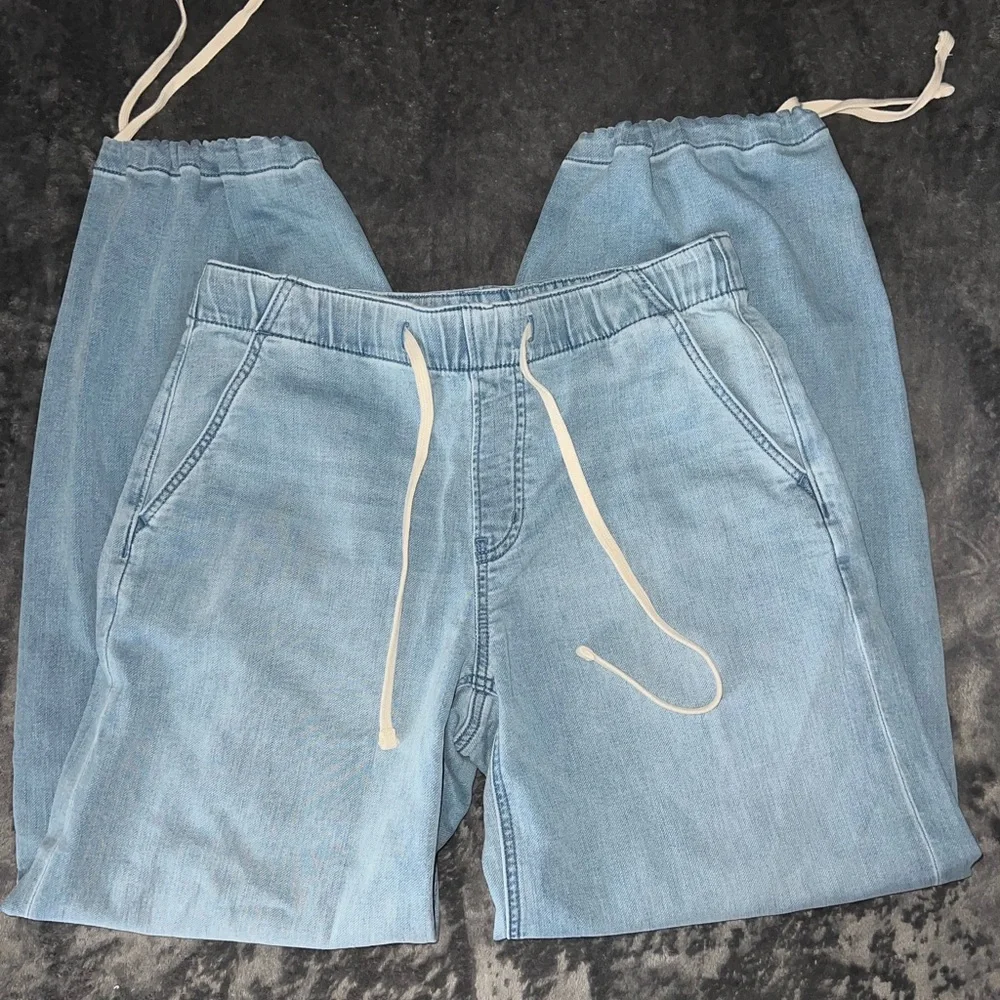 American Eagle Womens Cozy Dreamy Drape Baggy Convertible Jogger (Small) - Picture 3 of 14